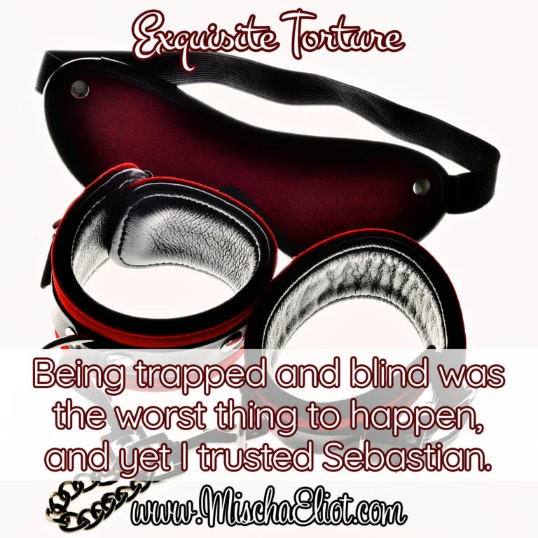 Being trapped an blind was the worst thing to happen, and yet I trusted Sebastian. From the Archives: Exquisite Torture