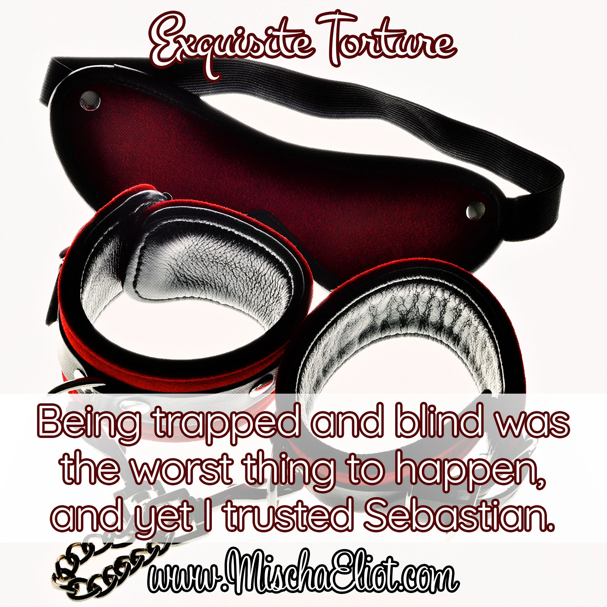 Being trapped an blind was the worst thing to happen, and yet I trusted Sebastian. From the Archives: Exquisite Torture