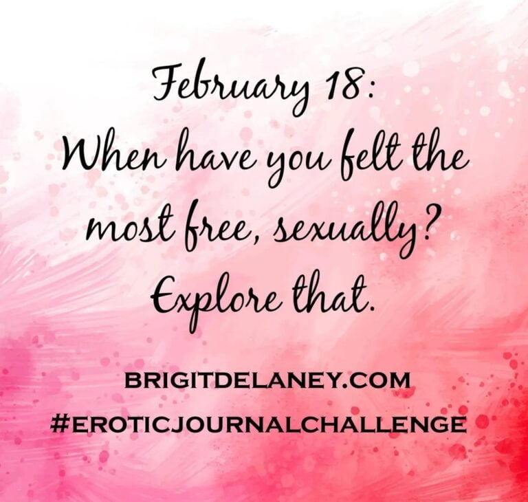 Erotic Journal Challenge: Sexually Free