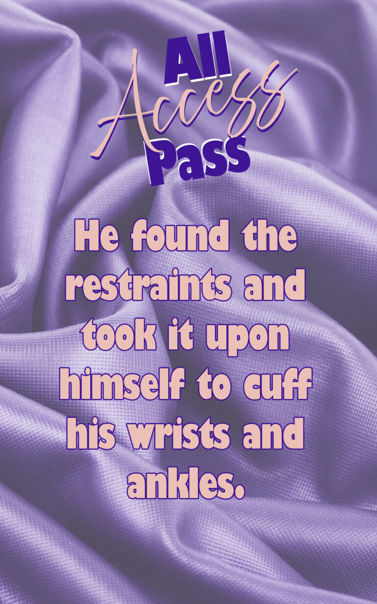 All Access Pass: Chapter Three: Logistics: In, Out, Repeat